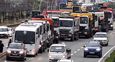 Rize'de ekipler Deprem Bölgesi için yola çıktı