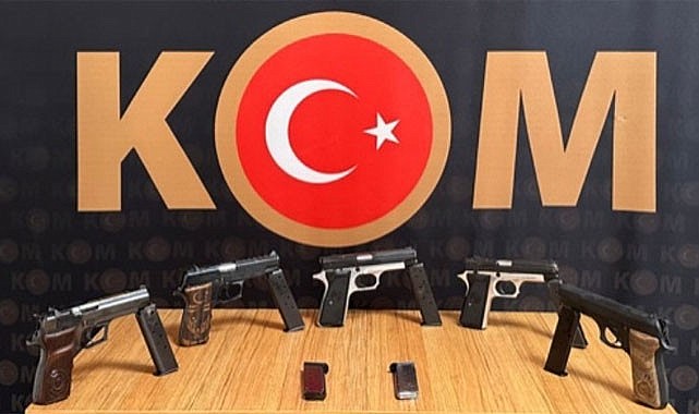 Rize'de silah kaçakçısı 2 kişi tutuklandı