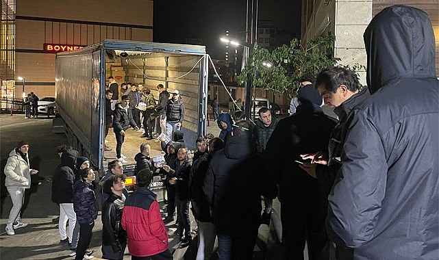 Rize depremzedeler için Tek Yürek