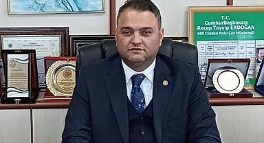 Rize Ziraat Odası'nın yeni başkanı Bünyamin Arslan oldu