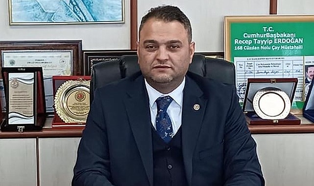 Rize Ziraat Odası'nın yeni başkanı Bünyamin Arslan oldu