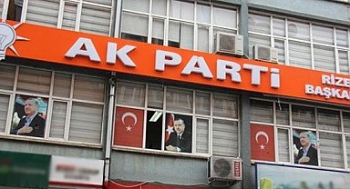 AK Parti Rize'de 26 isim aday adaylığı başvurusu yaptı