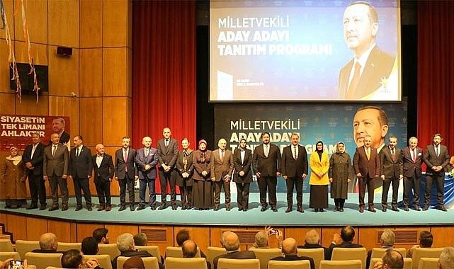 AK Parti Rize'de Aday Adayı Tanıtım Programını gerçekleştirdi