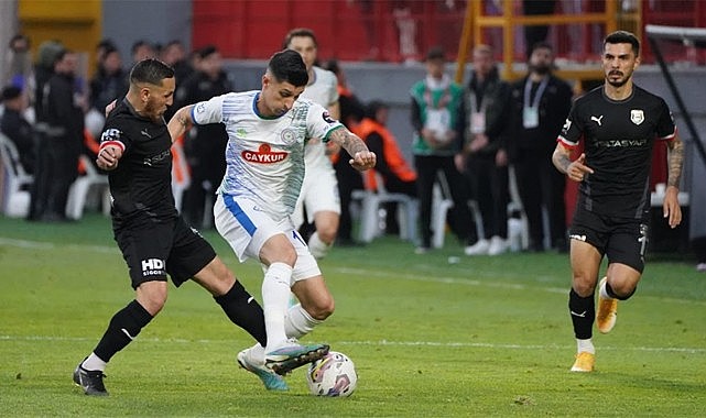 Fırsatları tepen Rizespor yenilgiden kurtulamadı