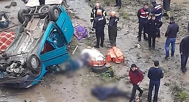 Çayeli'ndeki kazada ölü sayısı 5 oldu