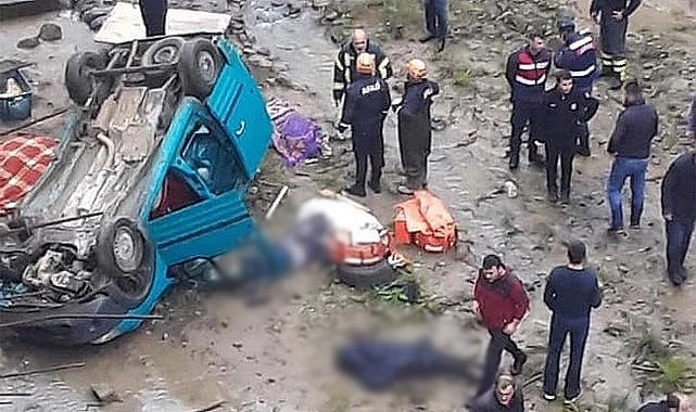 Çayeli'ndeki kazada ölü sayısı 5 oldu