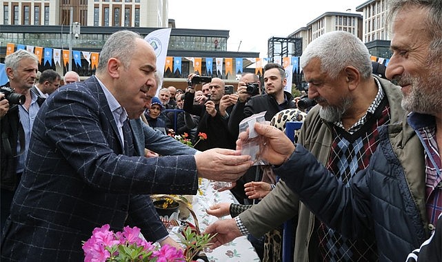 Rize'de 5 Milyon Ata Tohumu dağıtıldı