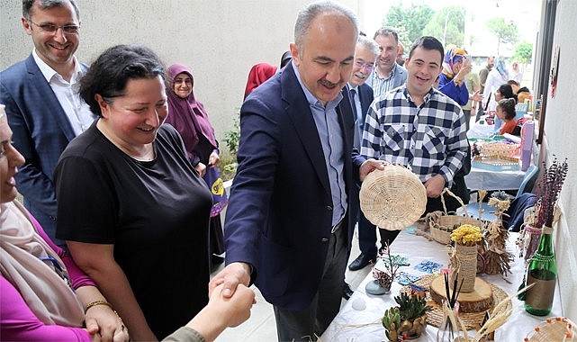 Rize'de Özel Gereksinimli Bireyler yaptıkları ürünleri sergiledi
