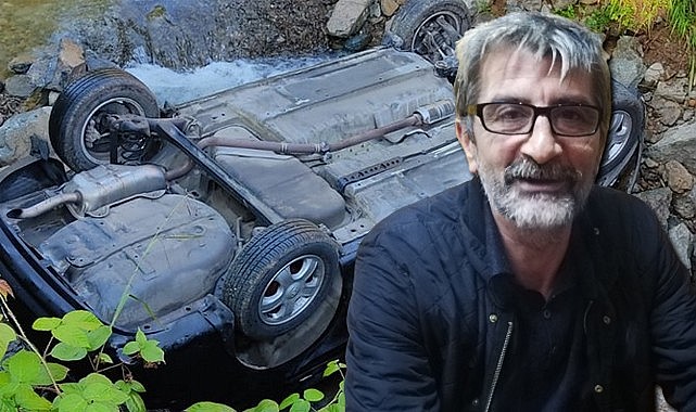 Çayeli'nde otomobil dereye düştü: 1 ölü, 1 yaralı