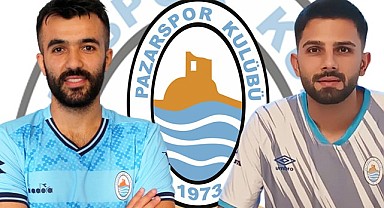 Pazarspor'dan 2 transfer daha