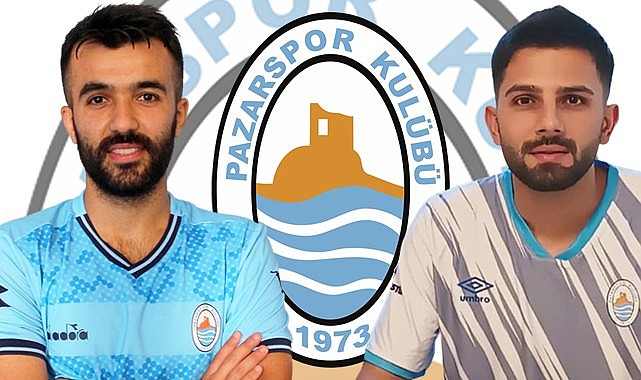 Pazarspor'dan 2 transfer daha