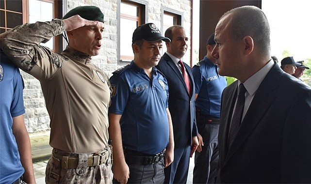 Rize İl Emniyet Müdürü Murat Türesin göreve başladı