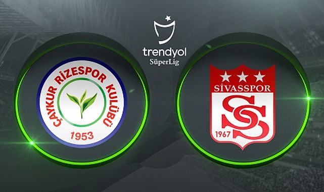 Çaykur Rizespor ile Sivasspor 39. randevuda