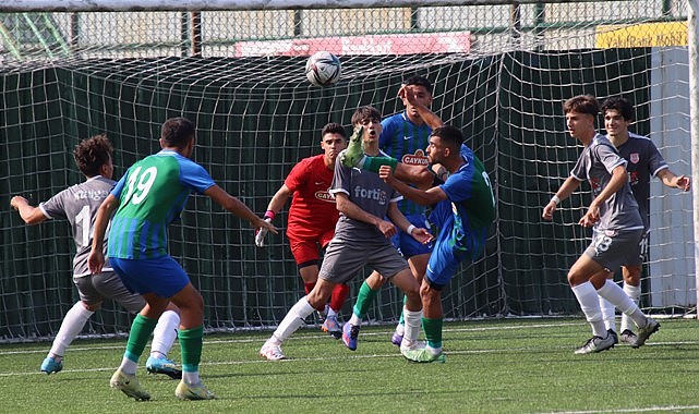 Çaykur Rizespor U19 sahasında puan kaptırmıyor
