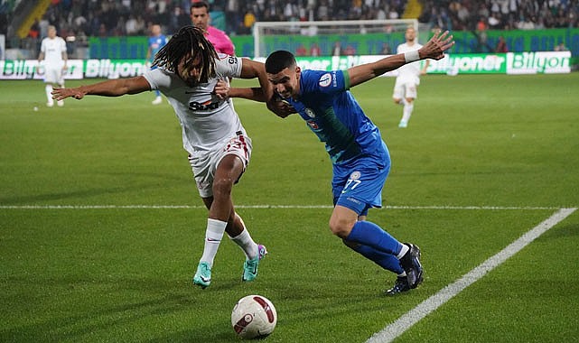 Çaykur Rizespor tek golle yıkıldı