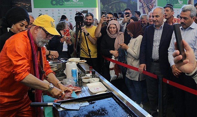 GastroRize Festivali renkli başladı