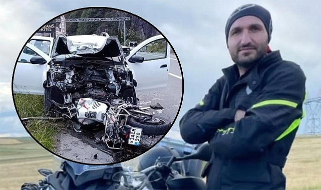 Rize'de motorsiklet sürücüsü kazada hayatını kaybetti
