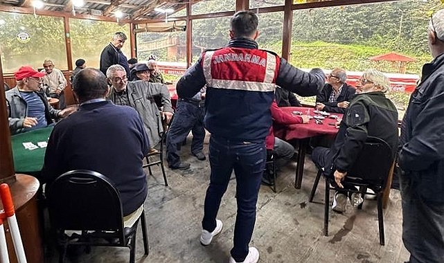 Rize Jandarması huzur ve güvenliği sağlamak için çalışıyor