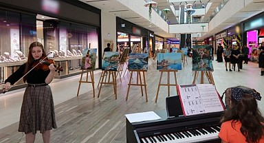 TRSM hastalarının hazırladığı resim ve el sanatları sergisi açıldı