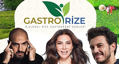 Ünlü sanatçılar GastroRize festivalinde sahne alacak