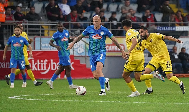 Çaykur Rizespor galibiyet orucunu bozdu