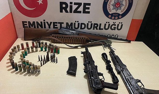 Rize'de 31 yıl kesinleşmiş hapis cezası bulunan firari suçlu yakalandı