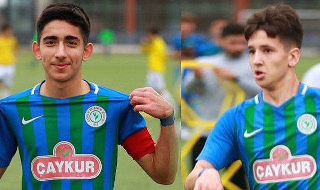 Rizesporlu Emir Bora Çoban ve Kayra Altay Milli Takıma çağrıldı