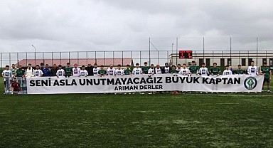 Rize Belediyespor Fatih Kaan Arıman için oynadı