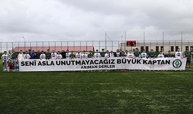 Rize Belediyespor Fatih Kaan Arıman için oynadı