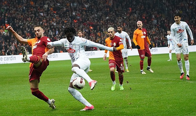 Çaykur Rizespor Galatasaray karşısında fark yedi