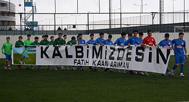 Çaykur Rizespor U17 takımı da Arıman'ı unutmadı