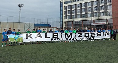 Çaykur Rizespor U19 Fatih Kaan Arıman'ı unutmadı