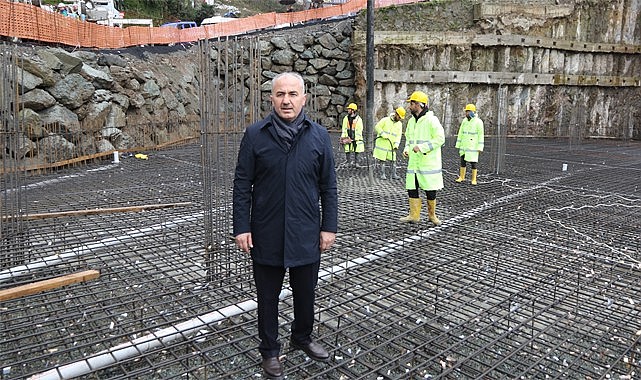 Rize'de Kültür Çarşısı projesinin temeli atıldı