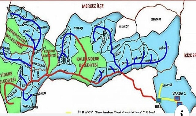 Varda Su Projesi tamamlandı