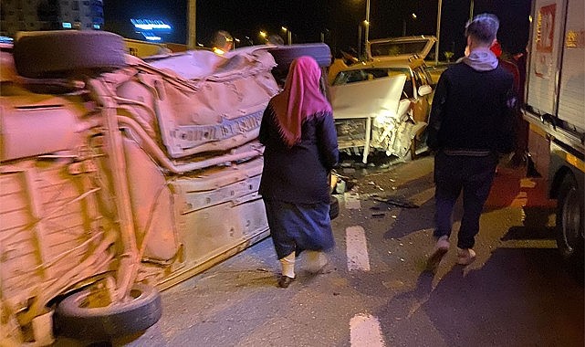 Ardeşen'de trafik kazası: 7 yaralı