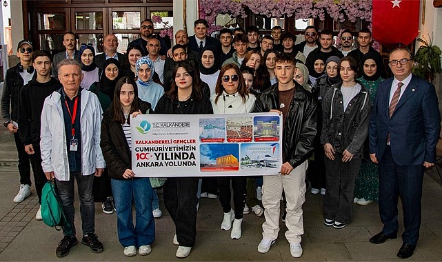 Kalkandereli Gençler Ankara Yolunda