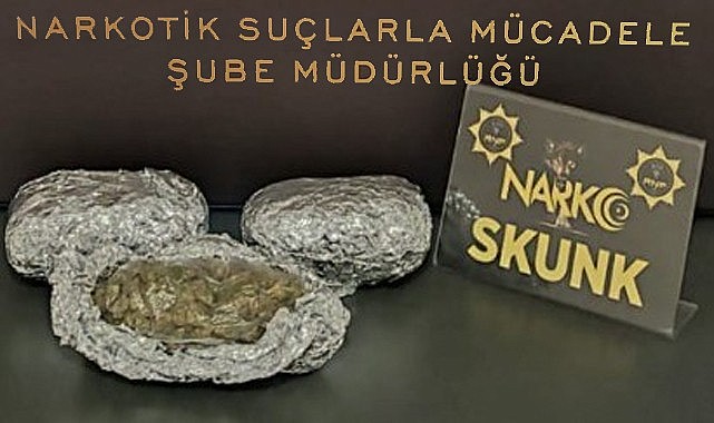 Rize'de skunk ile yakalanan uyuşturucu taciri tutuklandı