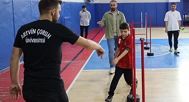 Artvin’de geleceğin şampiyonları keşfediliyor