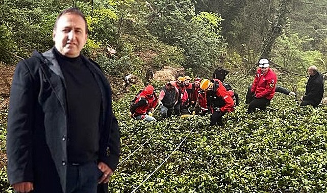 Ardeşen'de kestiği ağacın altında kalan muhtar hayatını kaybetti