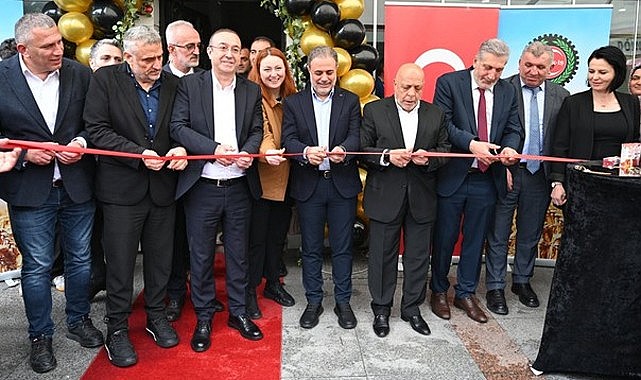 Öz Gıda-İş'in Doğu Karadeniz Doğu Şube Başkanlığı Rize'de açıldı