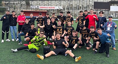 Veliköyspor U18 Bölge Şampiyonu oldu