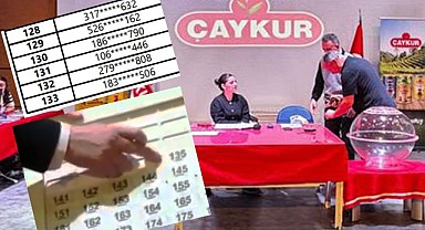 Çaykur'un Çiftlik Fabrikası için yaptığı Mevsimlik İşçi Kura Çekiminde kafalar karıştı!