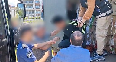 Rize'de 13 kaçak Afgan göçmen yakalandı