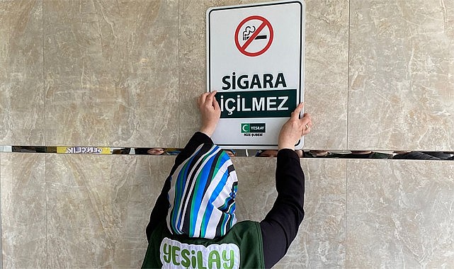 Rize Yeşilay'dan gençlere Sigara uyarısı