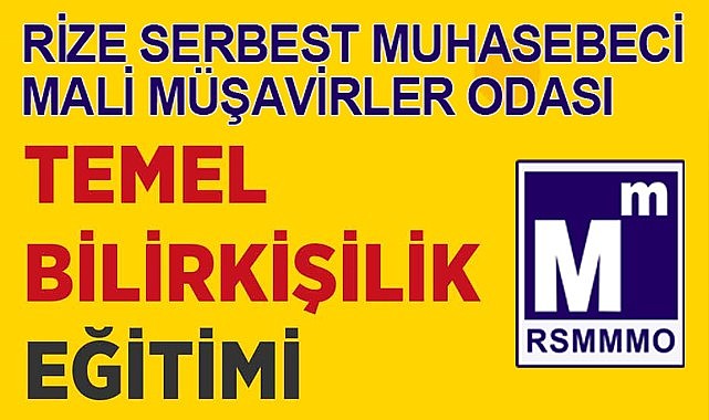 Rize'de Bilirkişilik Temel Eğitimi başvuruları başladı