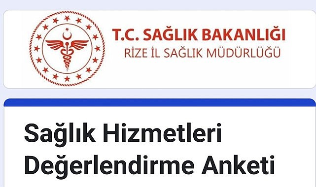 Rize’de Türkiye’nin ilk Dijital Sağlık Memnuniyet Anketi hayata geçirildi