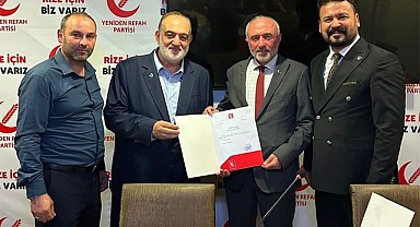 Yeniden Refah Partisi Rize'de 3 ilçeye yeni Başkan atadı