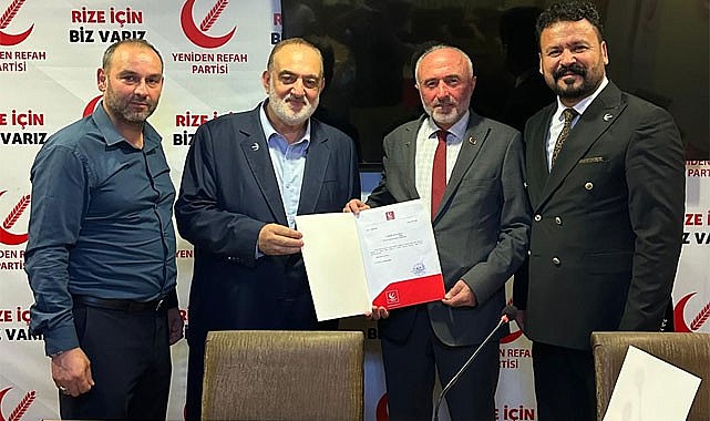 Yeniden Refah Partisi Rize'de 3 ilçeye yeni Başkan atadı
