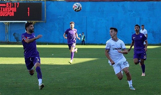 Pazarspor evinde Ordu ekibiyle 1-1 berabere kaldı
