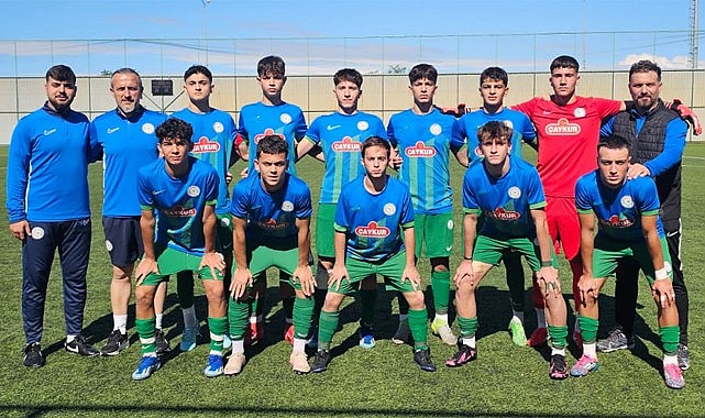 Namağlup Lider Çaykur Rizespor U16 3 puanı 3 golle aldı